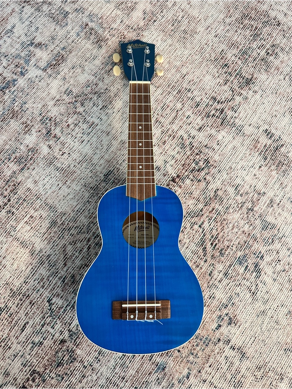MU45FBL Mitchell Soprano Ukulele Mitchell Blue